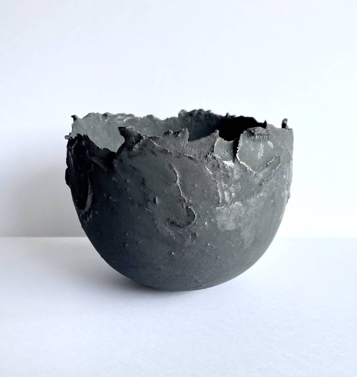 たけろうポット 「ちぎり」 シロサビ たけろうポット ⁄ チギリ