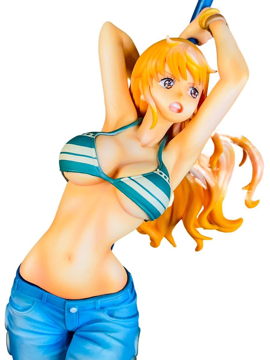ナミ ワンピース リペイント フィギュア LADY THE Yahoo!オークション