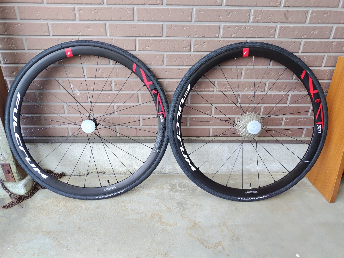 Fulcrum フルクラム レーシング400DB タイヤ&スプロケ付 新車外し品