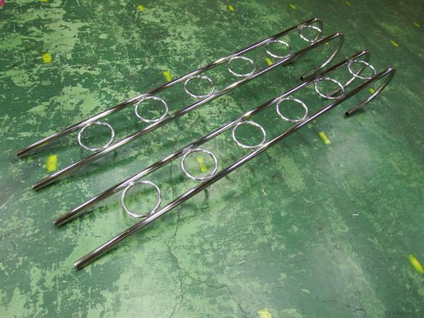 【期間限定セール♪30％オフ】汎用 極太 パイプ 32Φ 全長2170mm 梯子 ハシゴ 大型 6連 タイプ2【RQLD1】