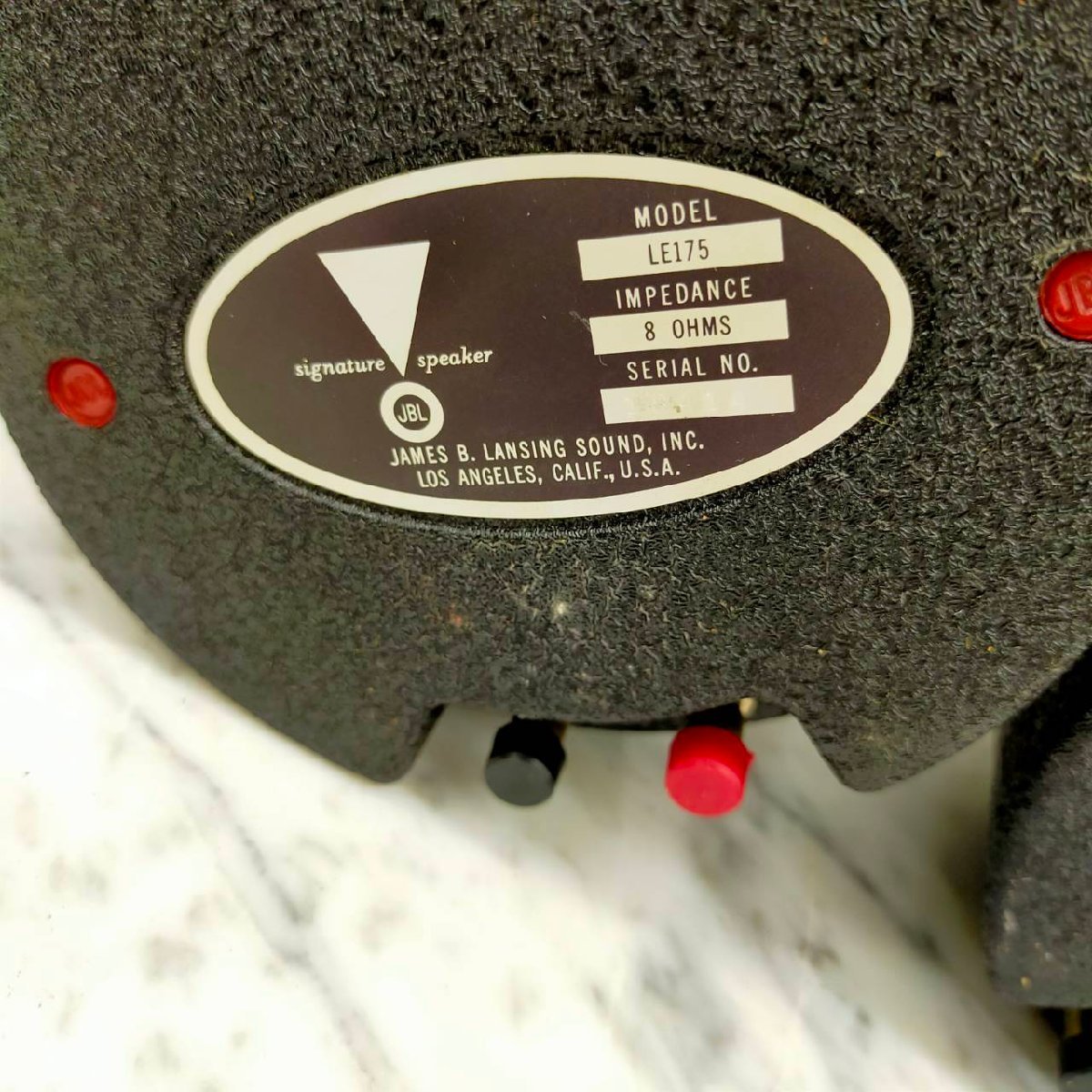 T884〇【中古】JBL ジェービーエル LE175 1217-1290 ホーン ペア JBL
