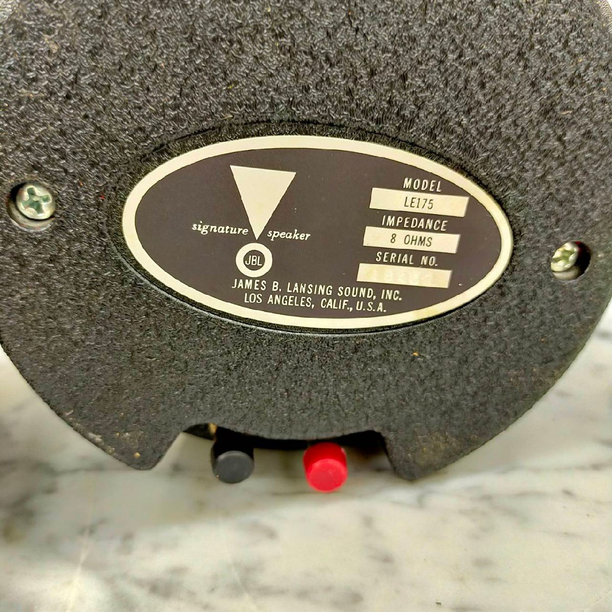 T884〇【中古】JBL ジェービーエル LE175 1217-1290 ホーン ペア JBL