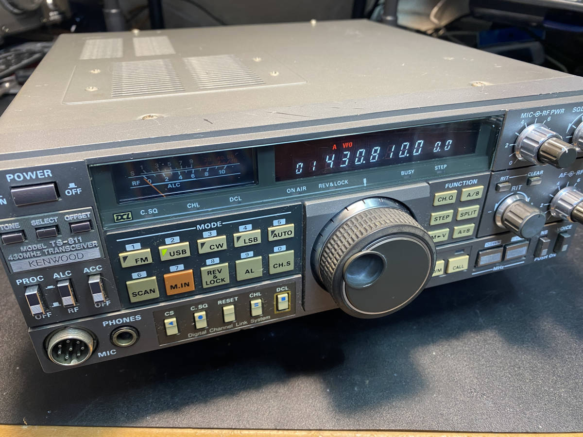 KENWOOD TS-811 430MHzトランシーバー KENWOOD TS-811 433MHz ALL MODE