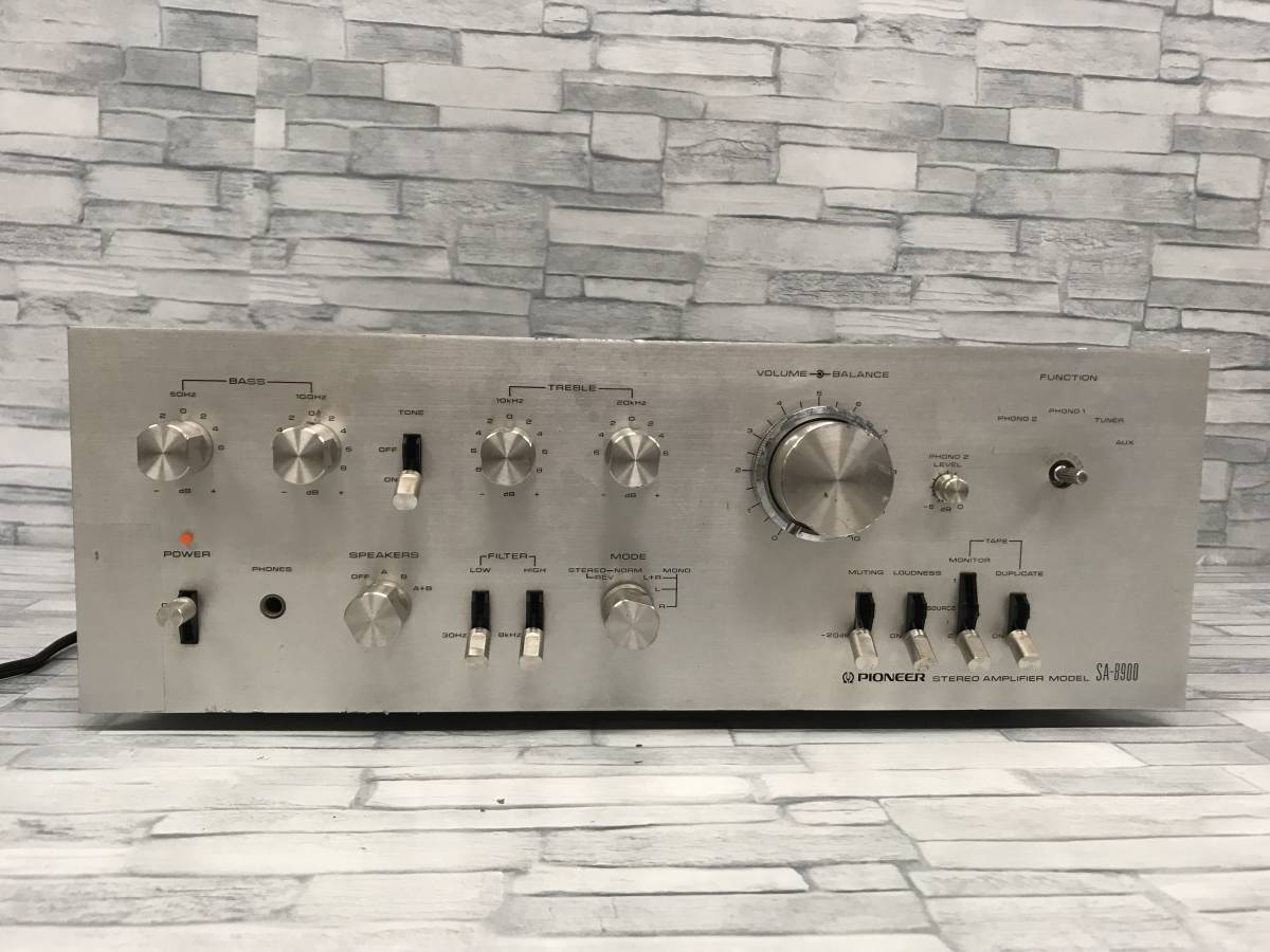 SA-8900 Pioneer パイオニア プリメインアンプ PIONEER ステレオアンプ 
