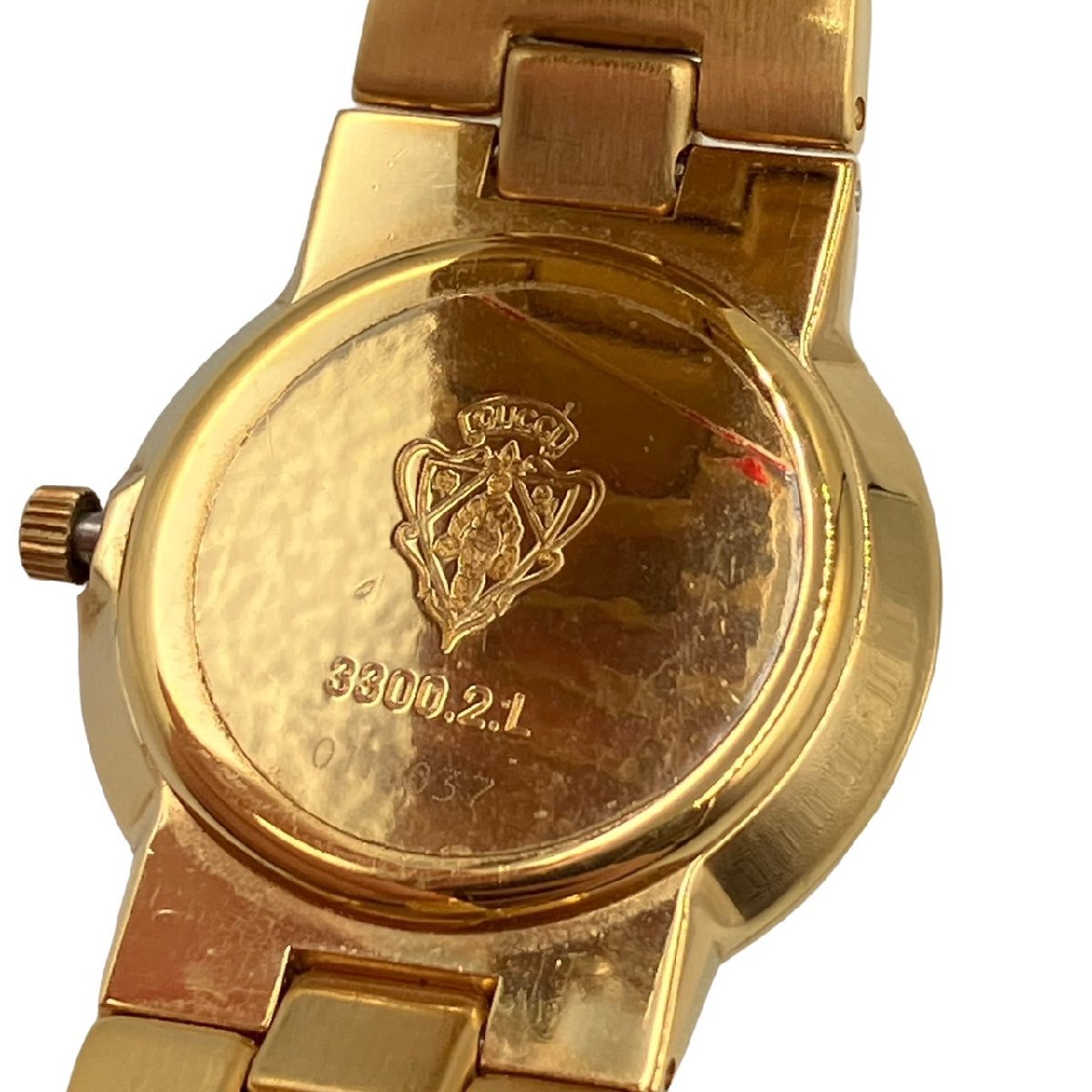 グッチ 3300.2.L GP ゴールド文字盤 レディース 稼働 GUCCI s-l1200.jpg