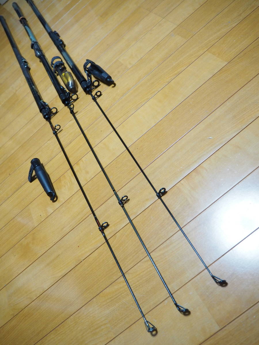 ♪♪美品 ダイワ 振出投げ竿 3本セット トライビーム他♪♪(ダイワ 