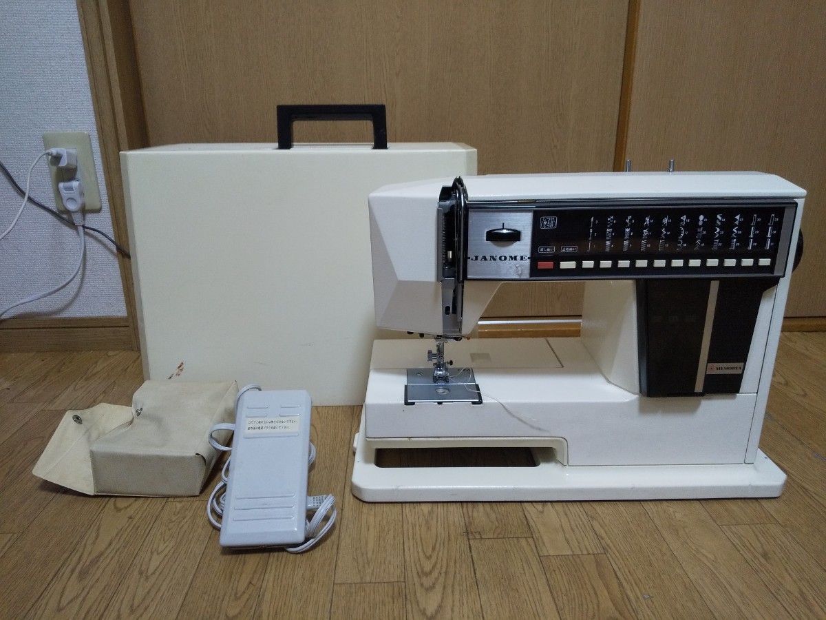 MEMORIA JANOME ジャノメ メモリア 0 ミシン MODEL コンピューター 