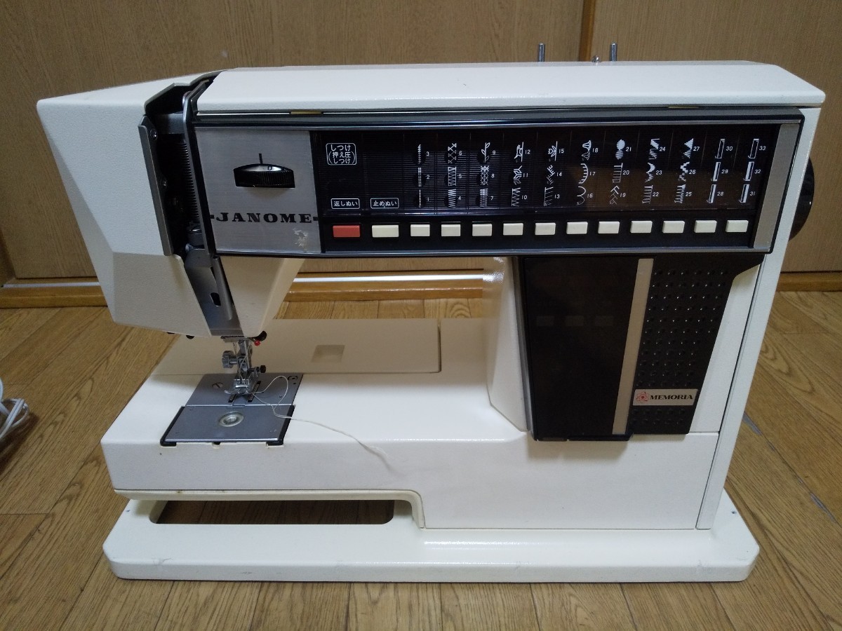 MEMORIA JANOME ジャノメ メモリア 0 ミシン MODEL コンピューター 