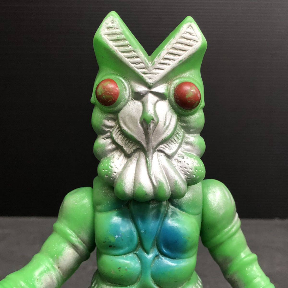 バルタン星人 ソフビ マルサン バルタン マルサン⁄超稀少⁄1966当時物