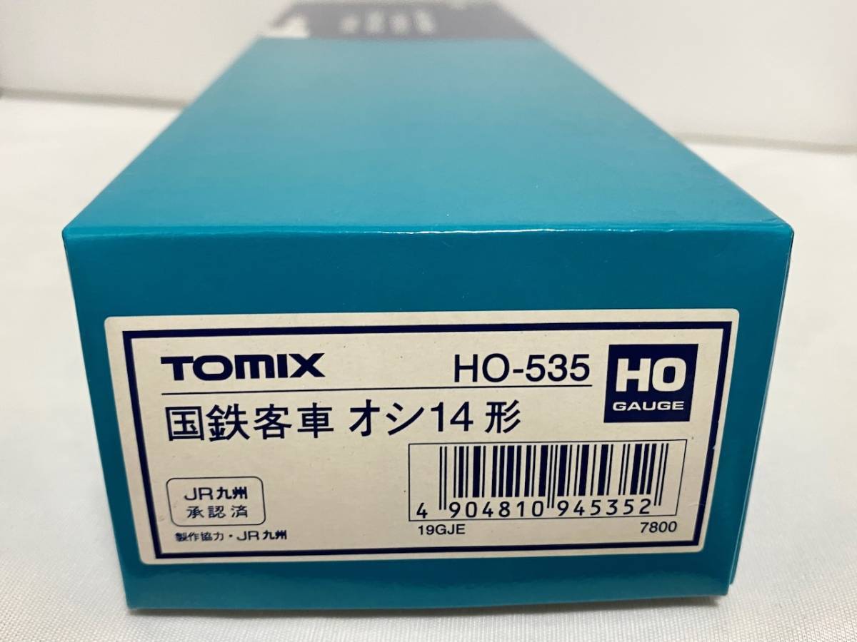 HO-535 オシ14形 TOMIX 14系14形 HO) 特急寝台 新品同様 (白