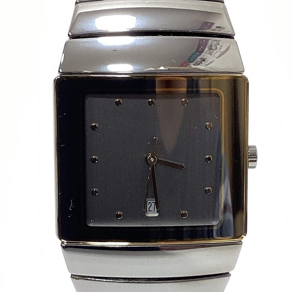 1円スタート】RADO ラドー 152.0332.3 ダイヤスター デイト セラミック 