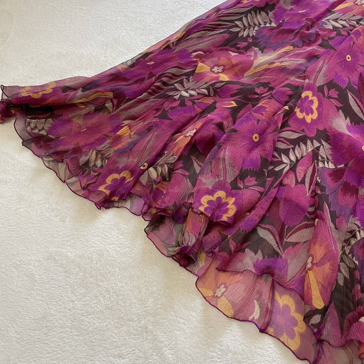 美品☆MAX MARA マックスマーラ☆大きいサイズ～SIZE 44*2XL相当～☆白