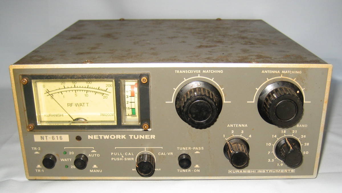 ★☆ KURANISHI INSTRUMENTS クラニシ NETWORK TUNER ネットワーク チューナー NT-616　★☆ USED・JUNK ☆★