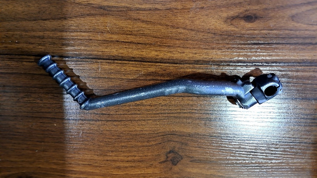 KSR110 KSR110ストライカー製バックステップの装着 BACK-STEP オーバー 