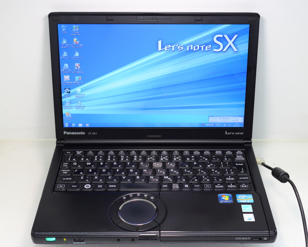 Panasonic i5 Let's 16GB CF-SX1 Core SSD Toughbook Note 2.40GHz RAM