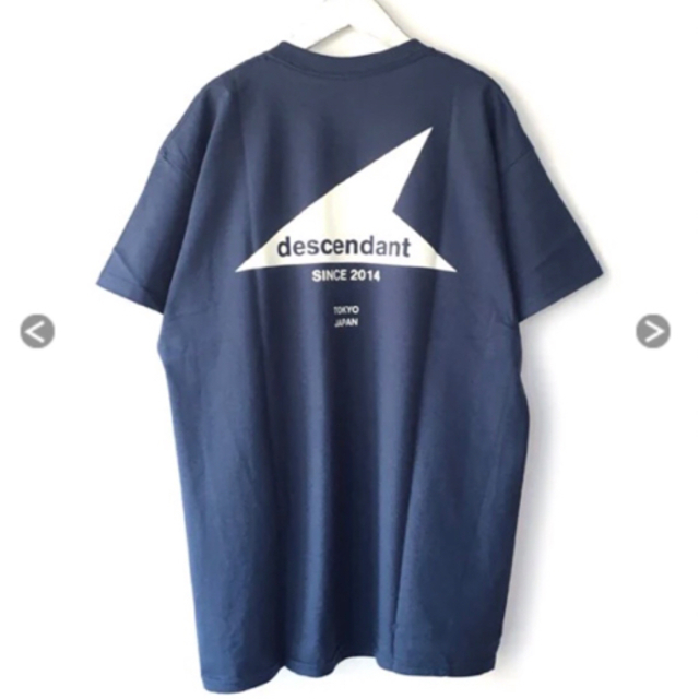 【新品本物 NAVY サイズ3(L)】DESCENDANT ディセンダント CETUS SS TEE Tシャツ メンズ 201NTDS-CSM04S 正規店購入