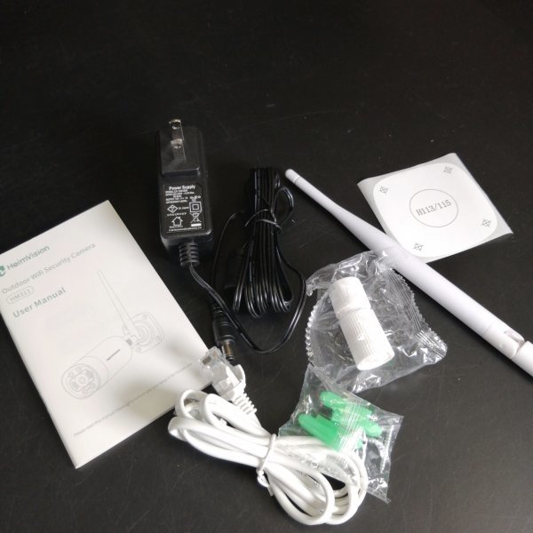 HM311 屋外用 WiFi防犯カメラ 2個セット 300万画素 防犯カメラ 2