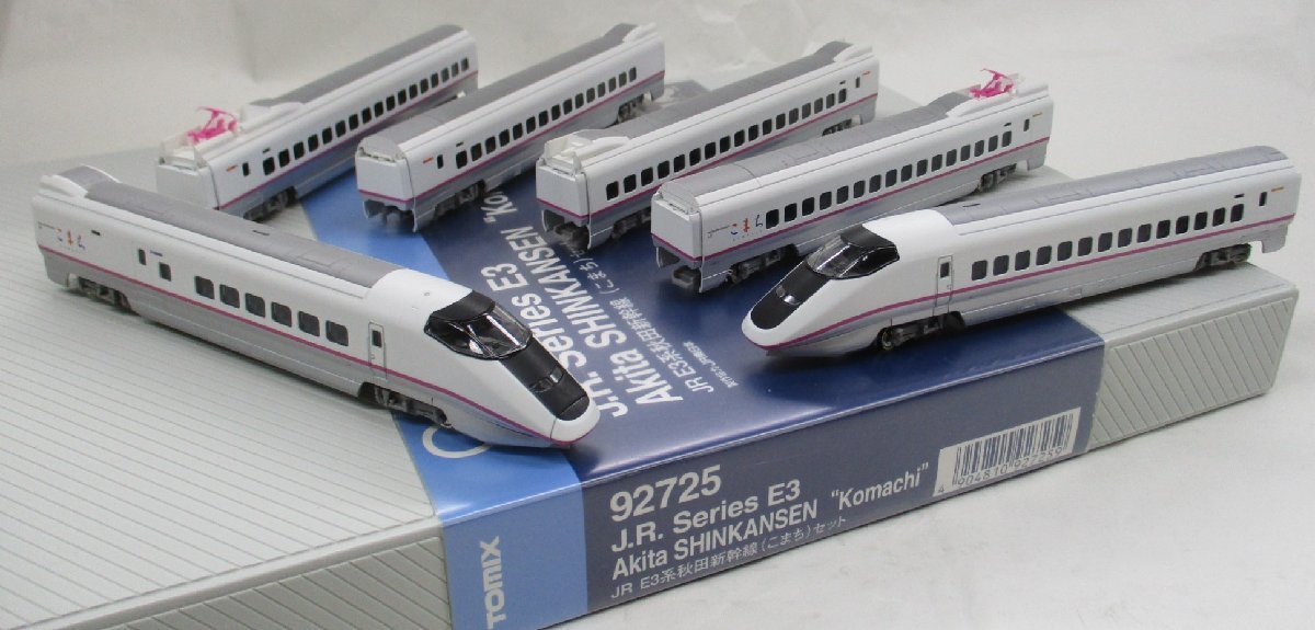 新作，限定SALE TOMIX 92725 JR E3系秋田新幹線 こまち 6両セット D krn072609(新幹線)｜売買されたオークション情報、yahooの商品情報をアーカイブ公開 - オークファン 新幹線