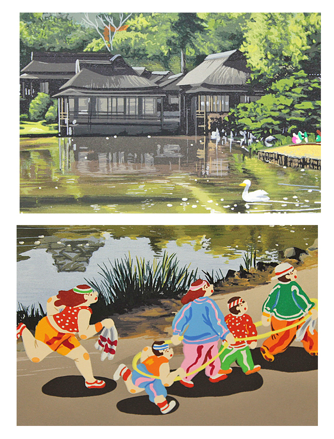 ヒロ・ヤマガタ 日本のエッセンス シリーズ 玄宮園 □ヒロヤマガタ