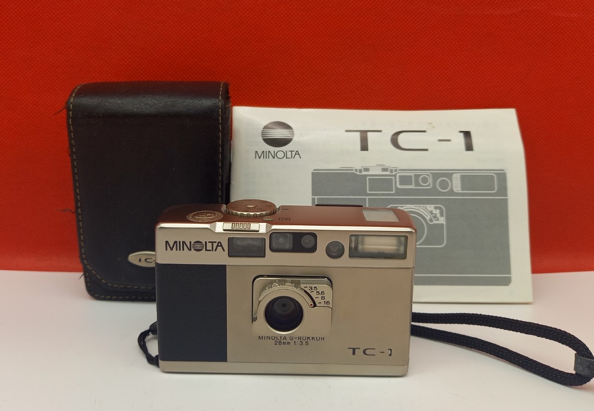 TC-1 28mm Minolta MINOLTA G-ROKKOR G-Rokkor hobby Shige