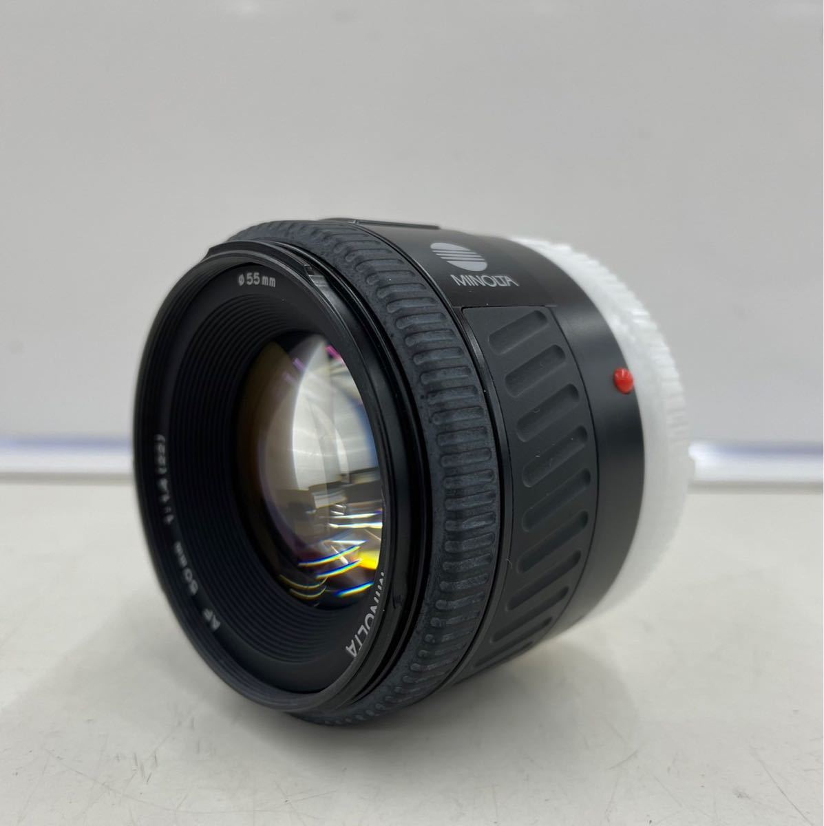 中古 MINOLTA ミノルタ AF 50mm 1:1.4 交換レンズ 50mm MINOLTA AF F1