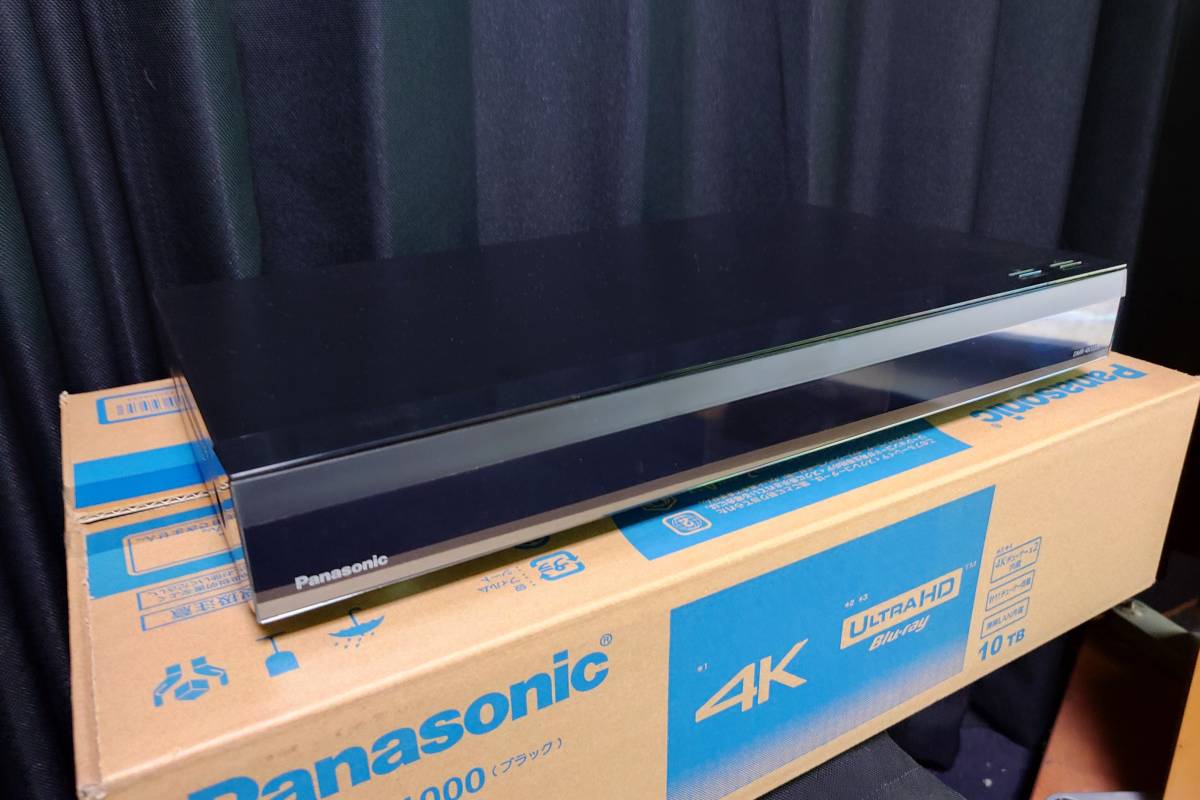 お得，大人気 Panasonic ブルーレイディスクレコーダー DMR-4X1000 2020年購入天板打痕あり品(パナソニック)｜売買されたオークション情報、yahooの商品情報をアーカイブ公開 - オークファン パナソニック