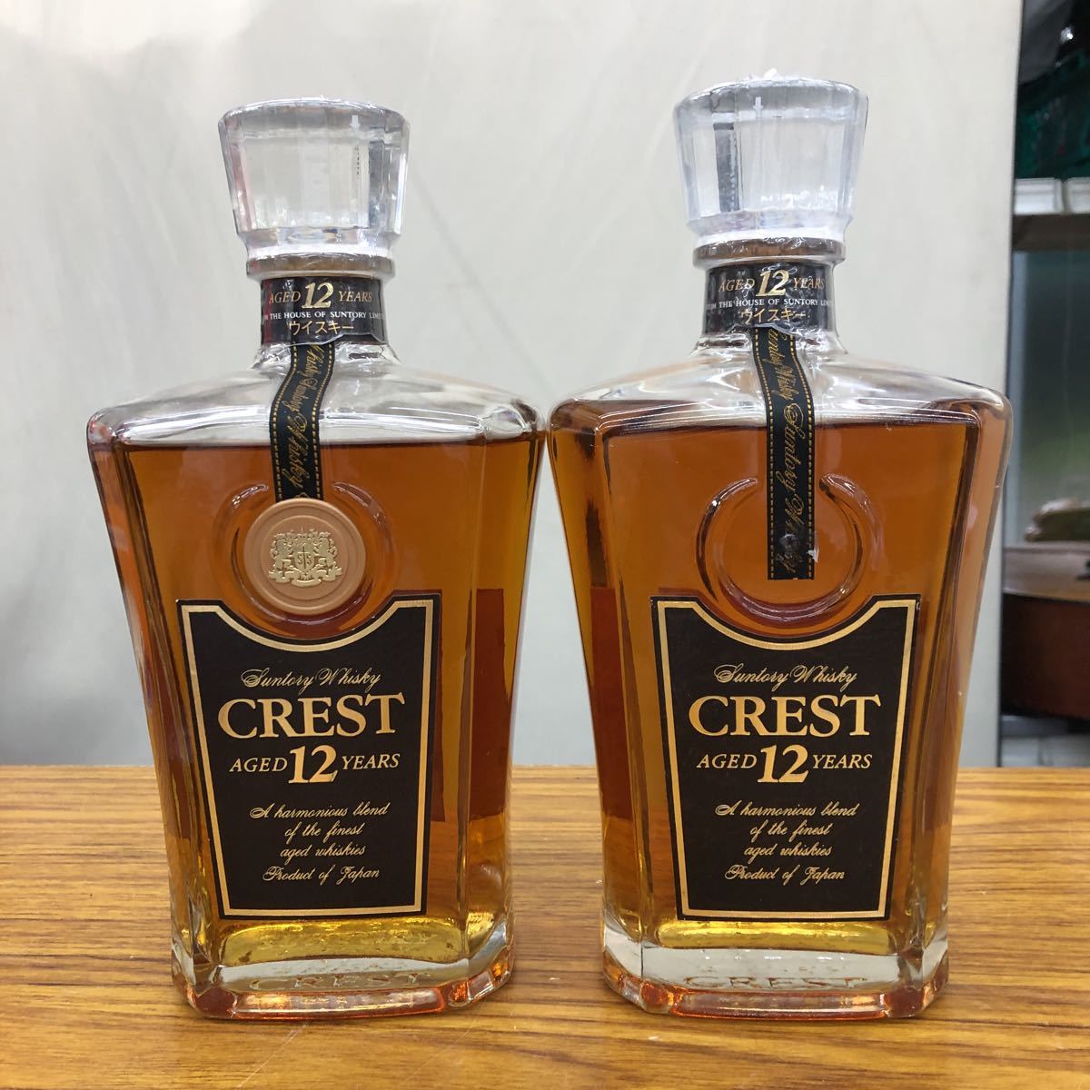 SUNTORY CREST 12年 2本セット サントリー クレスト 12年 700ml 古酒 