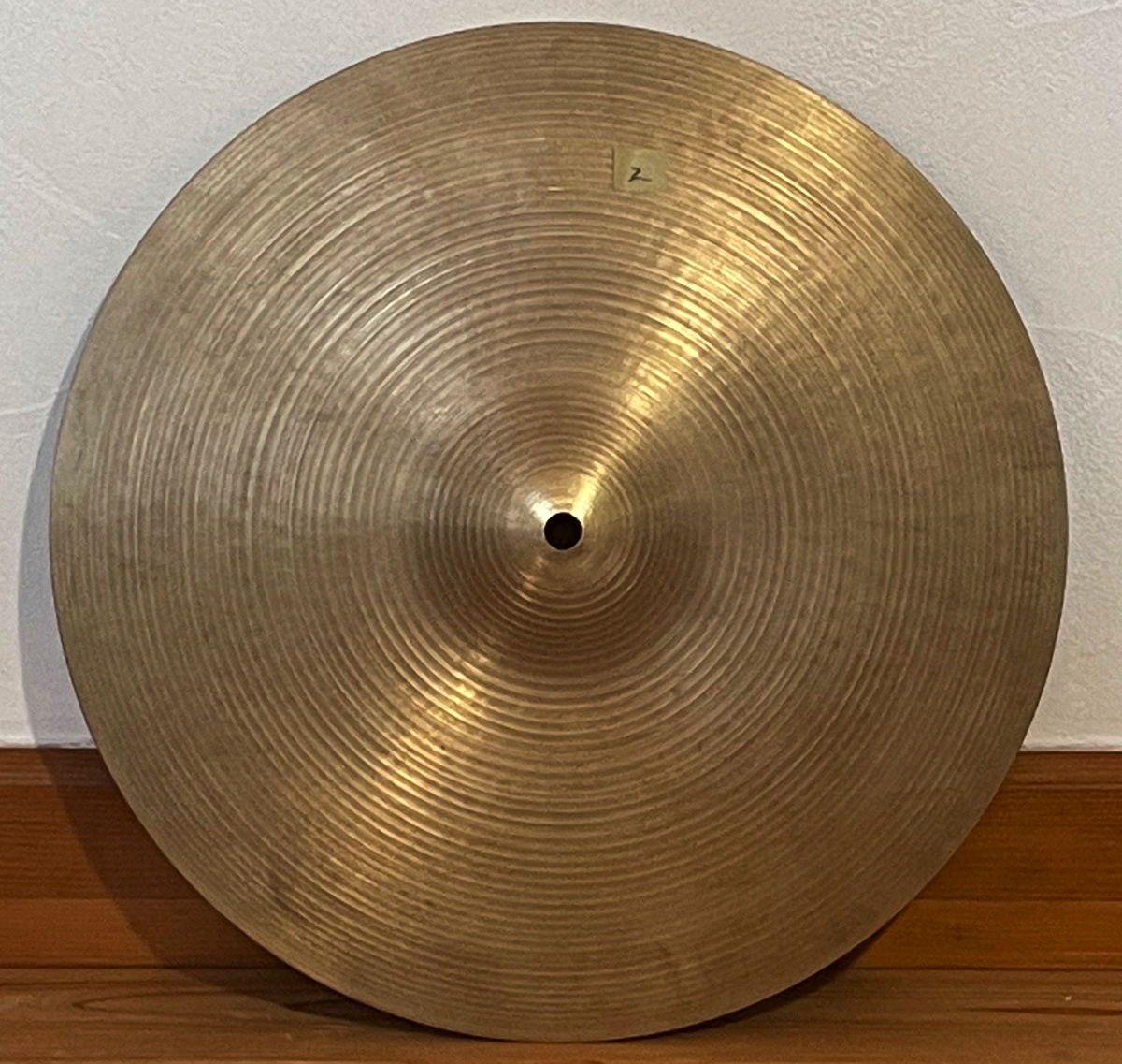 ジルジャン A ハイハット 【2】 1枚のみ 14インチ 70年代 0.85kg Zildjian A Hi-Hat 70's