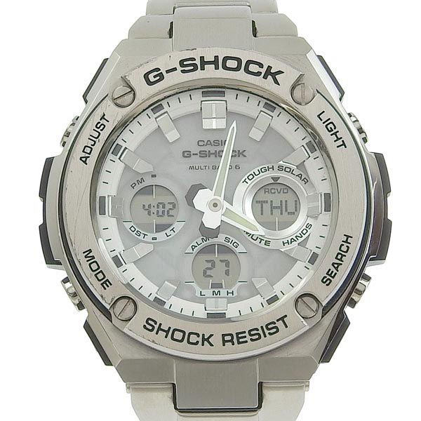 1円 gg CASIO カシオ G-SHOCK メンズ ソーラー 腕時計 GST-W110D