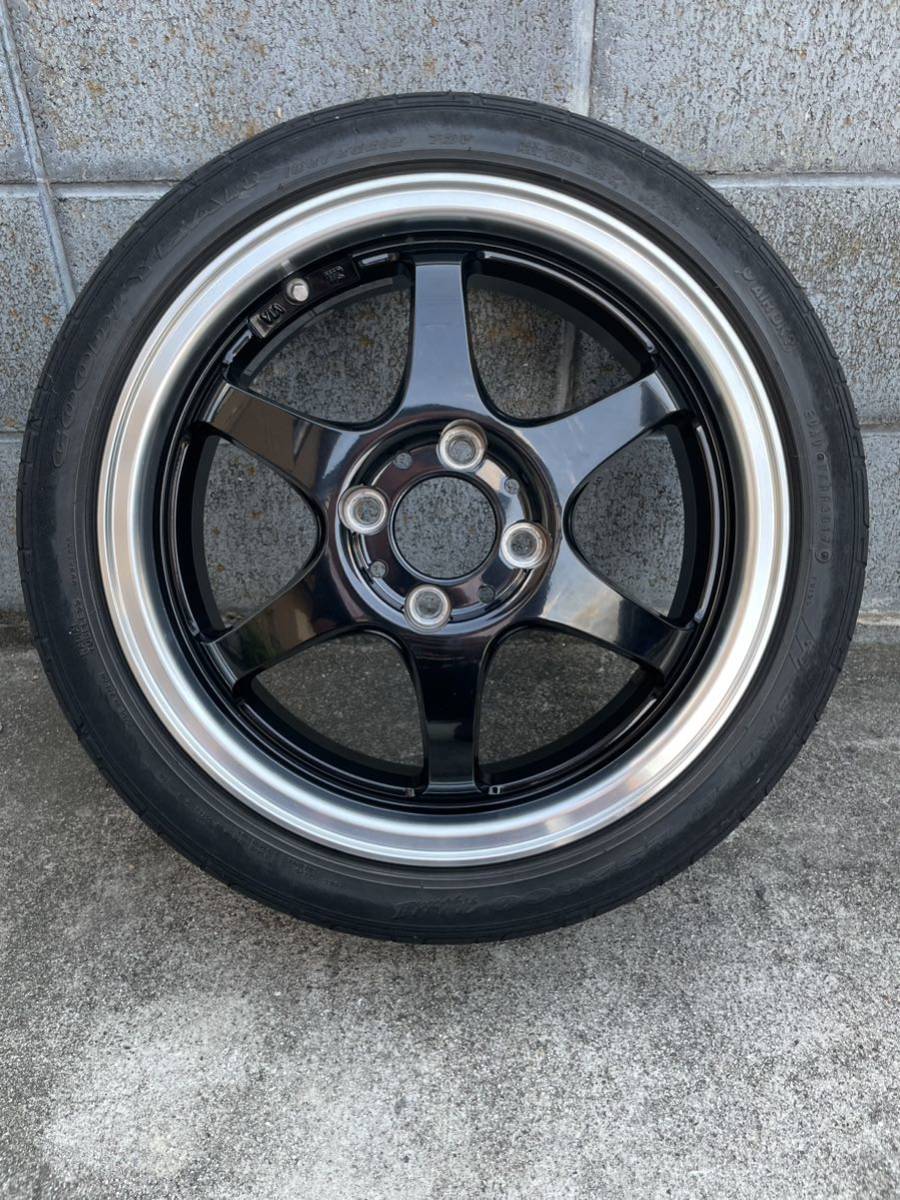 タイヤホイールセット 165/50R15 4穴 PCD100 5J 4本セット MH21S他 
