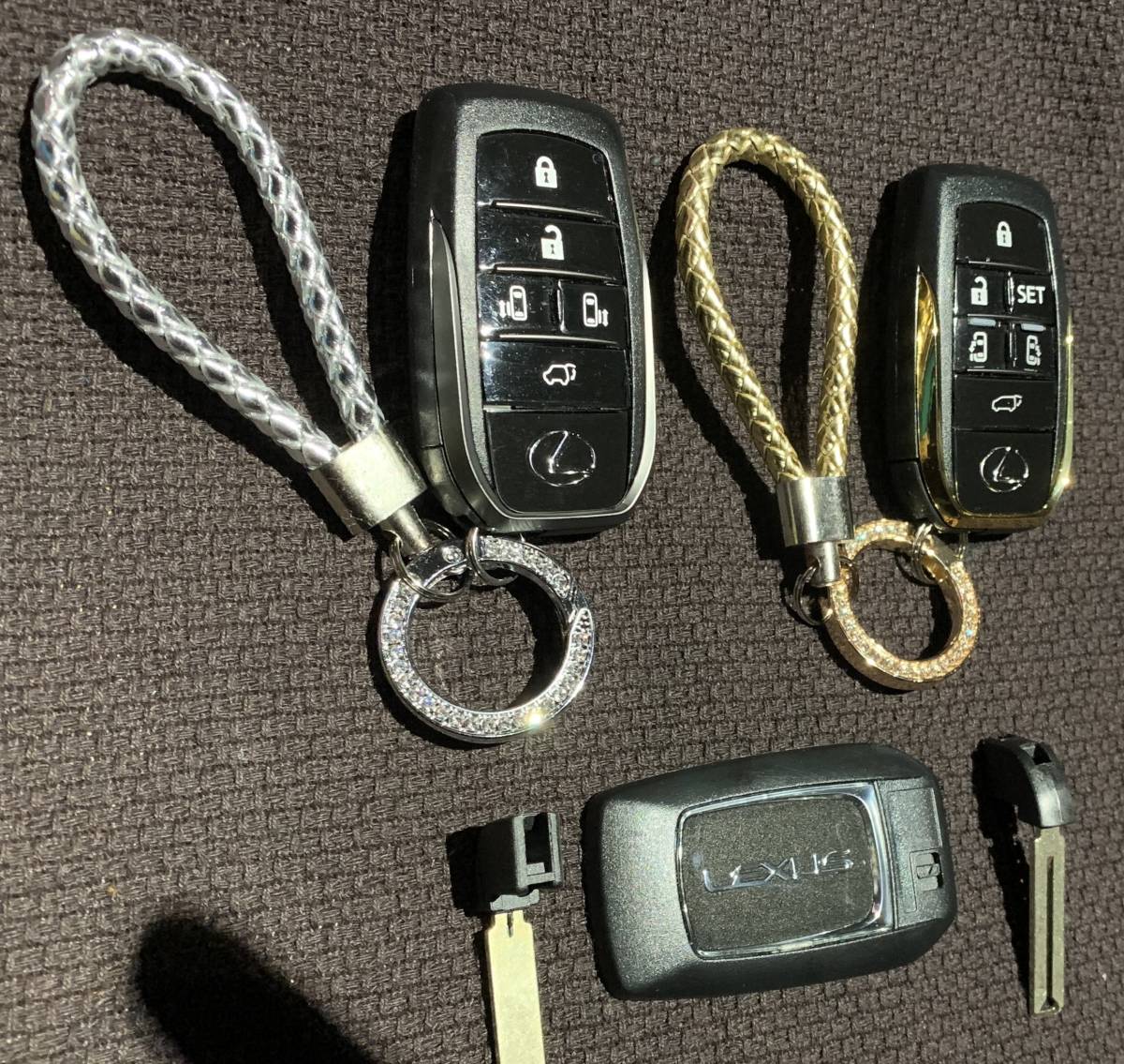 LEXUS レクサス LM 仕様 スマートキー キー 鍵 6ボタン 2個セット
