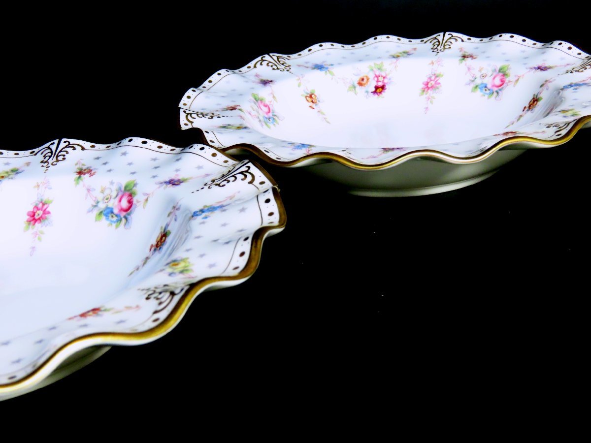 ロイヤルクラウンダービー アントワネット ディーププレート 6枚セット