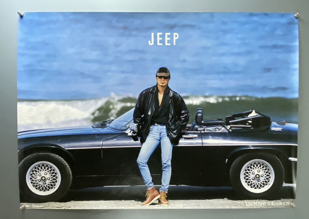 30726)長渕剛 JEEP A1判ポスター(長渕剛)｜売買されたオークション情報 