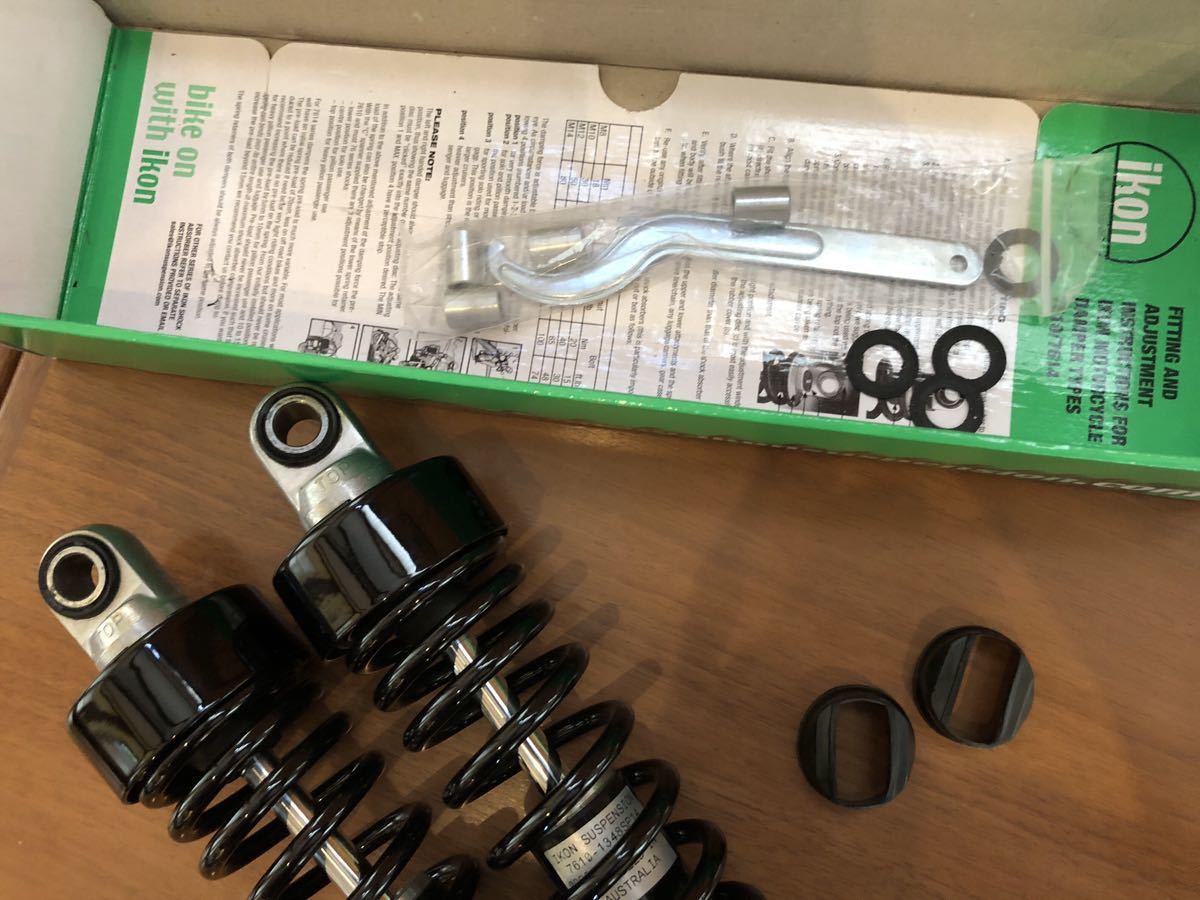 IKONリアサスペンション SR400 SR500用 IKON 7610-1348SP14 SR コニー