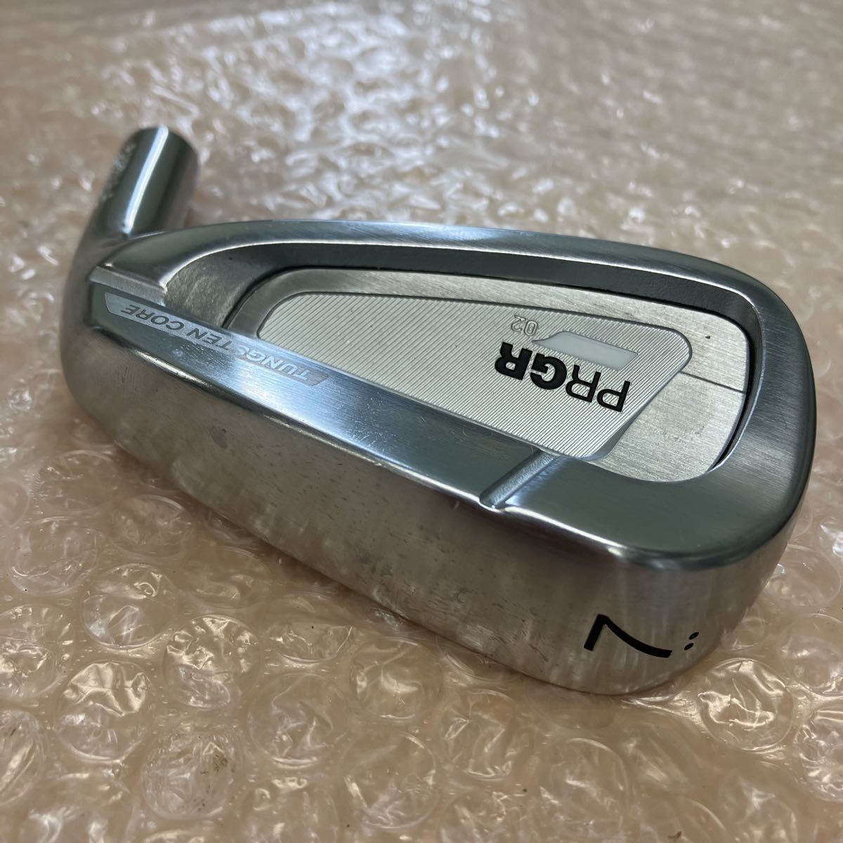 格安，低価】 【中古】PRGR プロギア 02 7番 アイアン ヘッドのみ GF-135