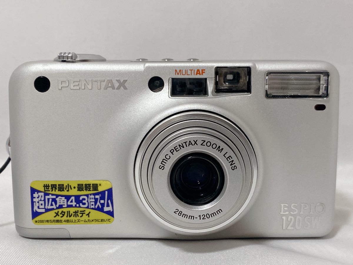 PENTAX ESPIO 120SW smc PENTAX ZOOM LENS 28mm-120mm コンパクト