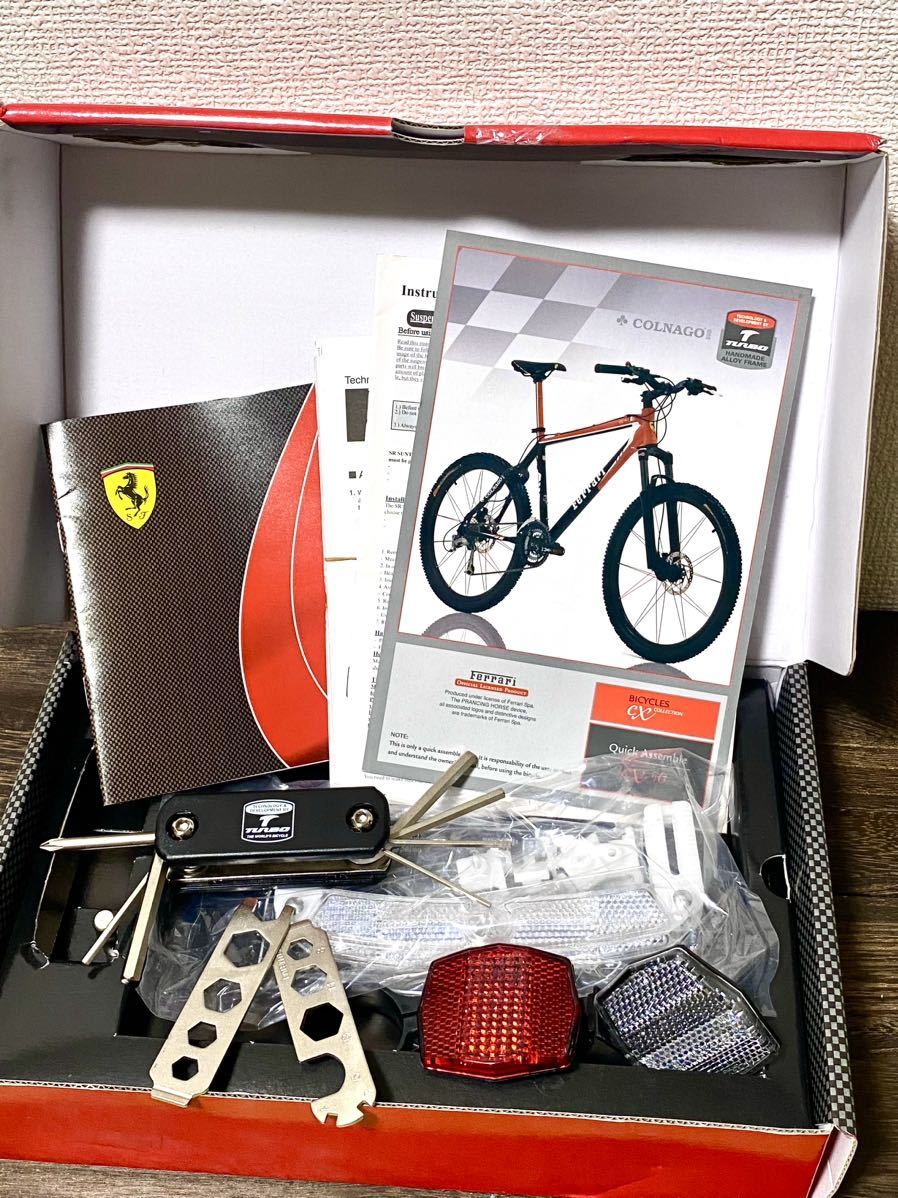 COLNAGO Design Ferrari CX50 改 Mサイズ 未使用フレーム 10.7kg 新品