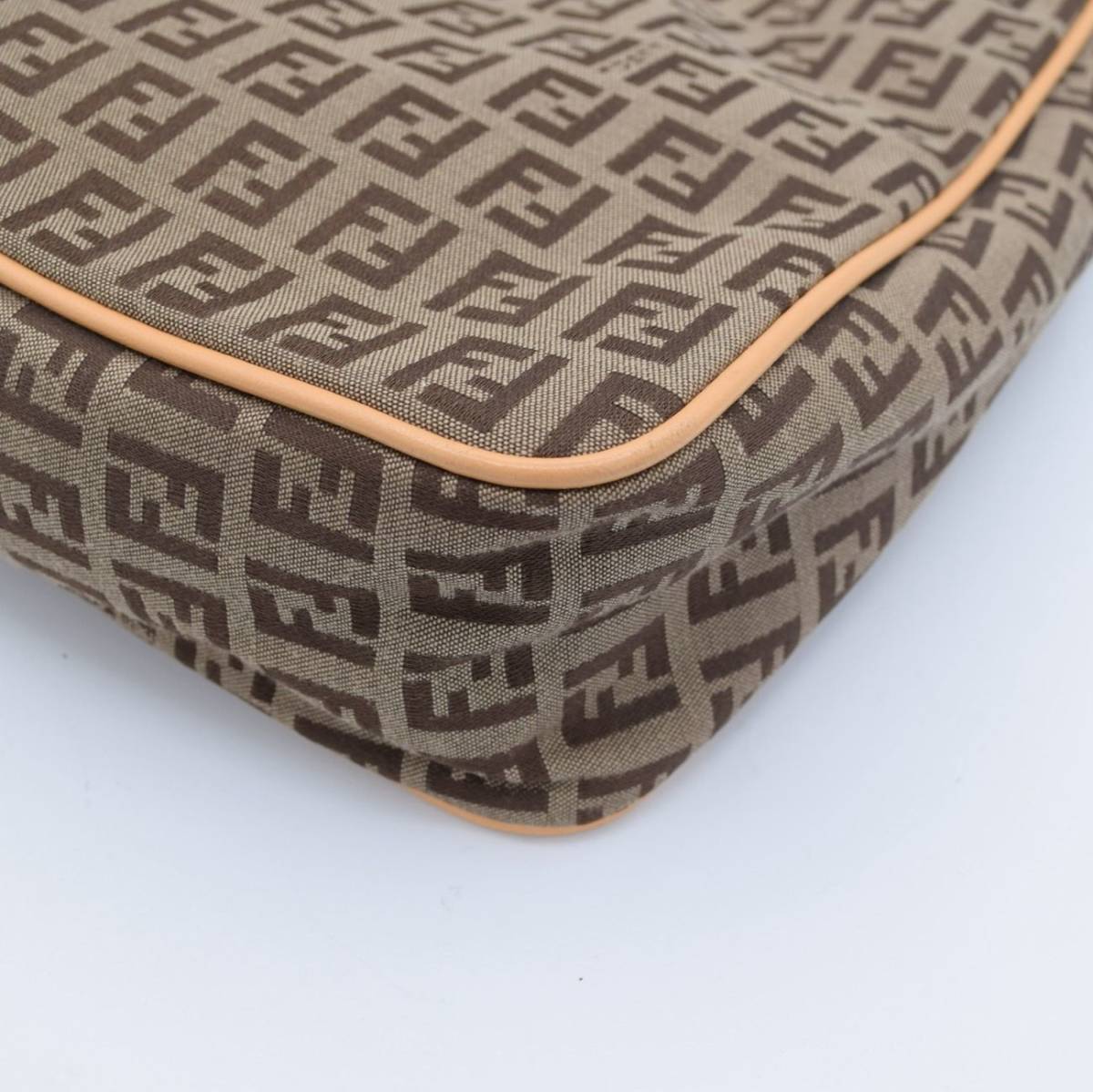 美品◇ FENDI フェンディ ズッキーノ ハンドバッグ / ベージュ ズッカ 