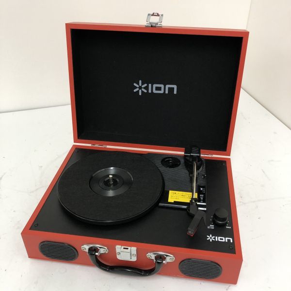 ION Audio Vinyl Transport iT59 ポータブルレコードプレーヤー AA0705大1187/0726