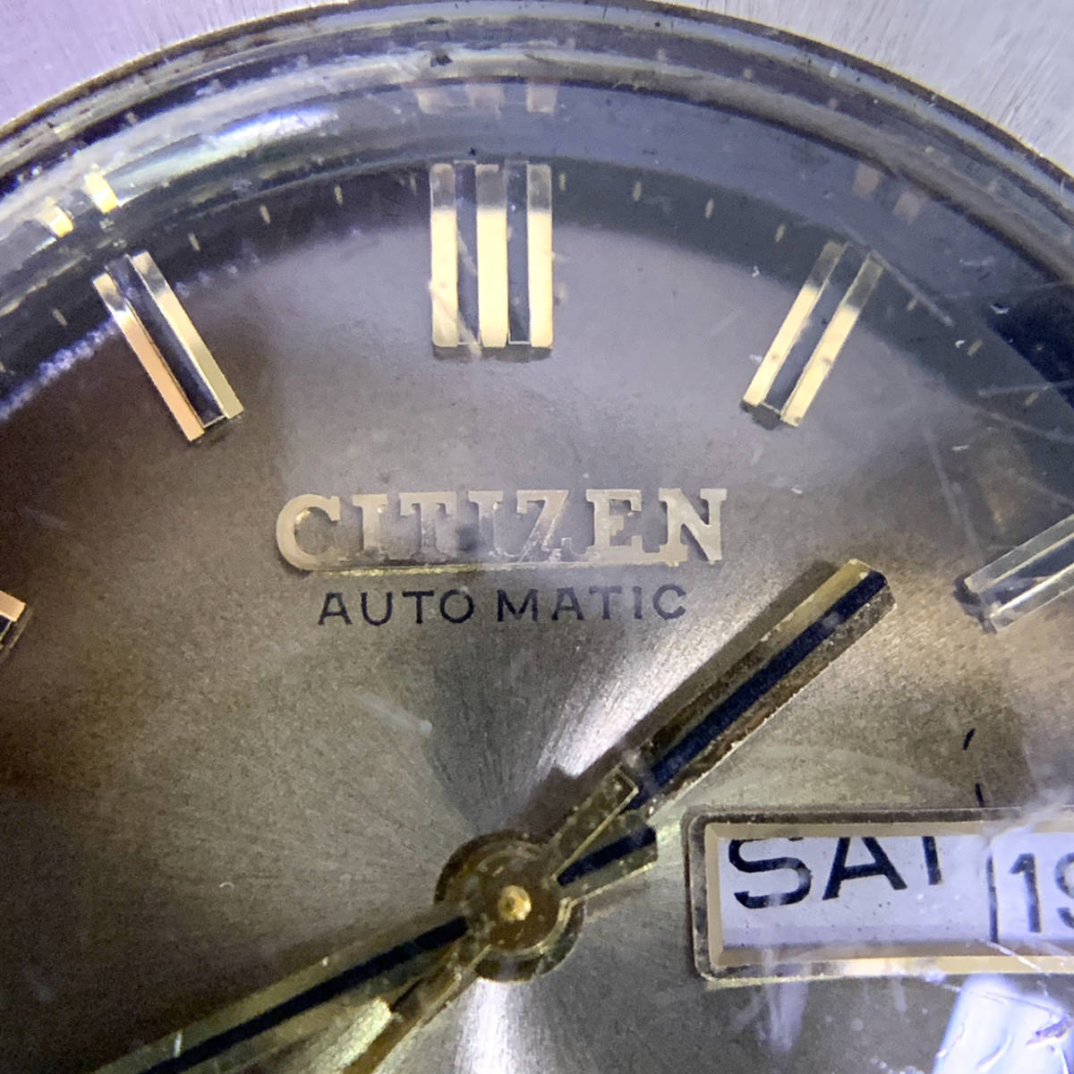 稼働品 CITIZEN シチズン AUTOMATIC GN-4-5 デイデイト 自動巻き 