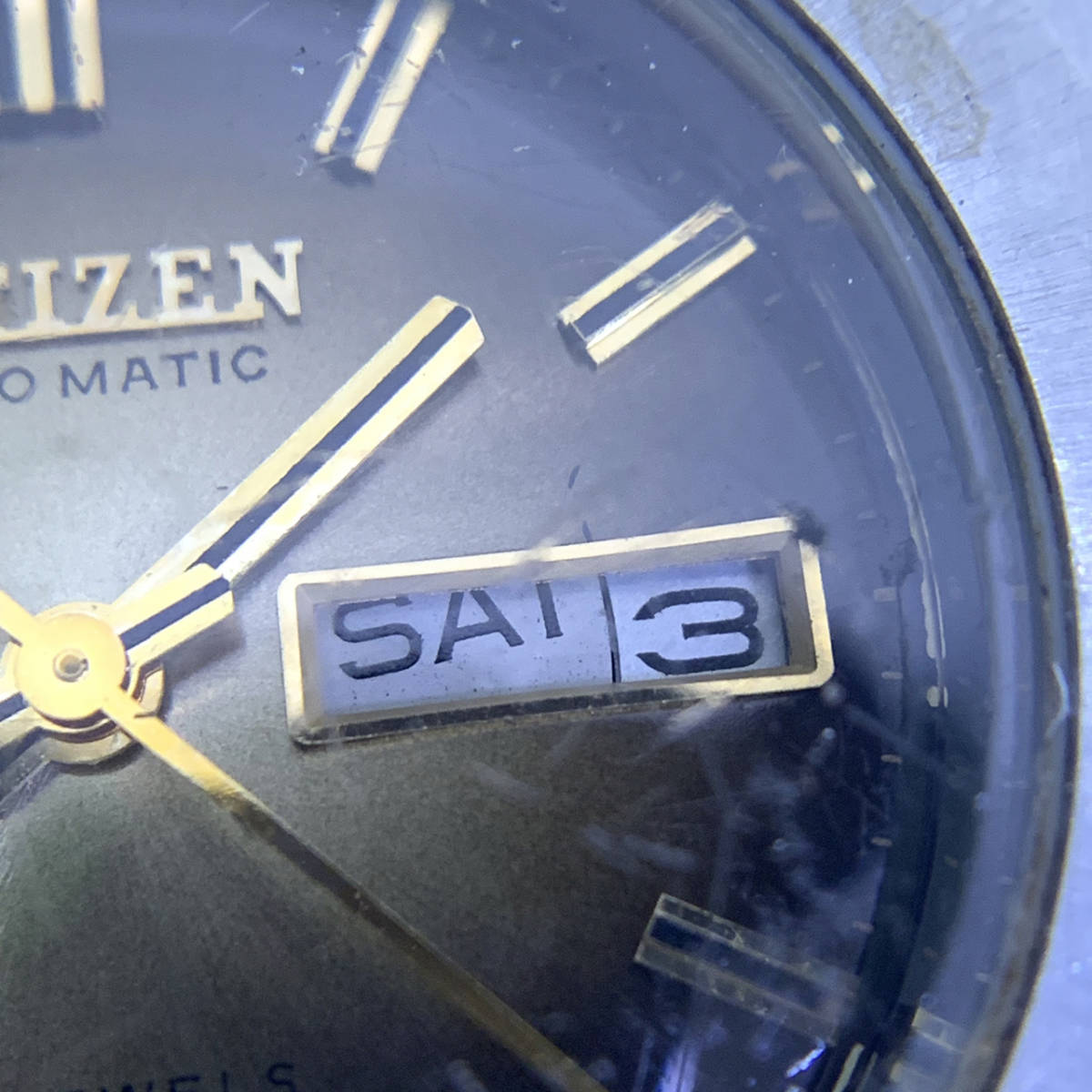 稼働品 CITIZEN シチズン AUTOMATIC GN-4-5 デイデイト 自動巻き 