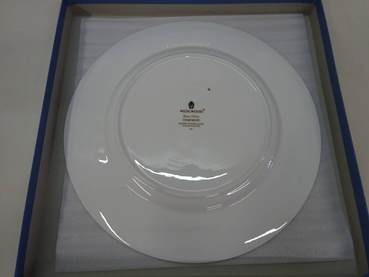 14613□Wedgwoodウエッジウッド OSBORNEオズボーン プレート大中2枚