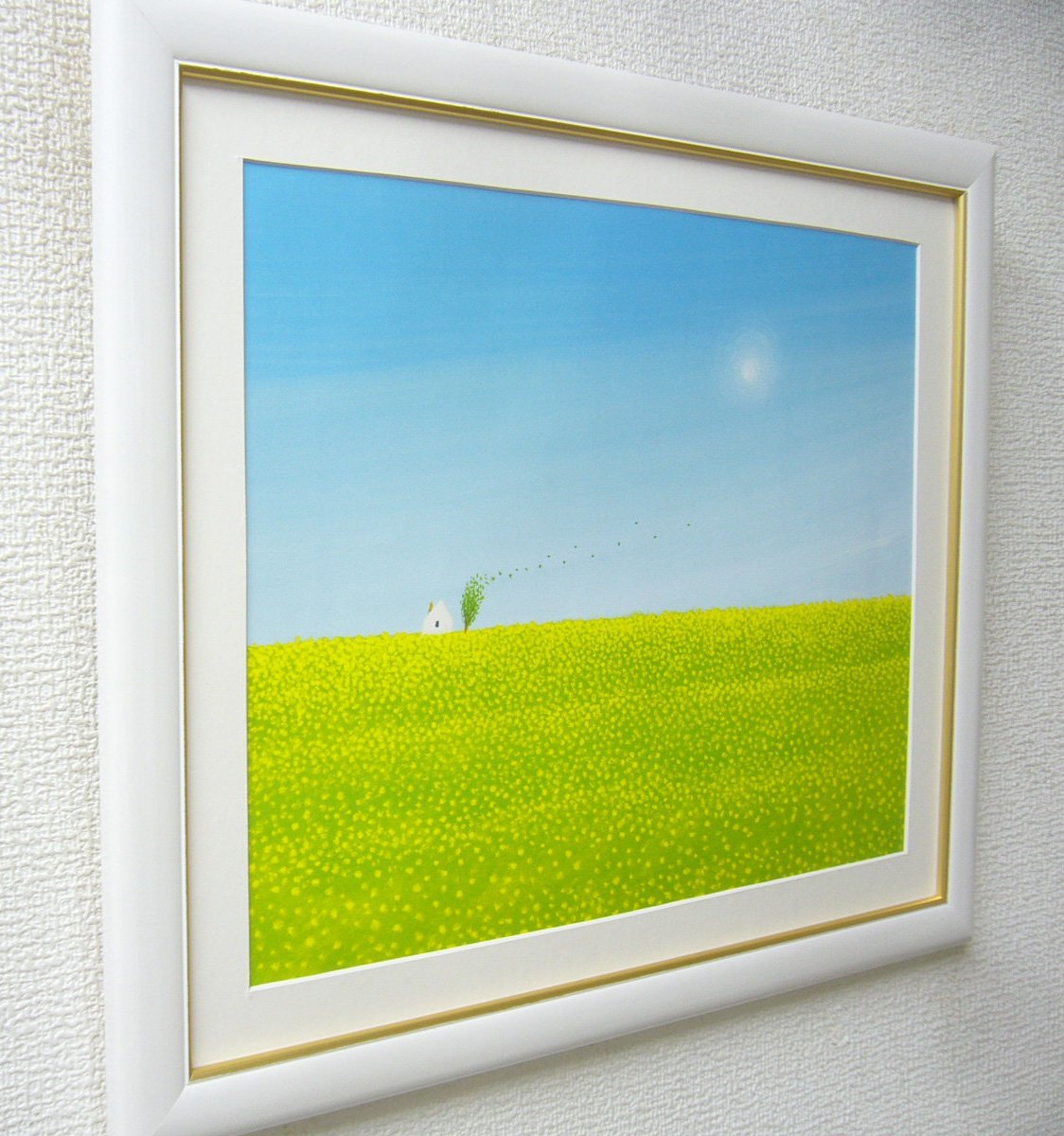 絵画 アートポスター 葉 祥明 草原の家 送料無料 葉祥明 絵画 アクリル