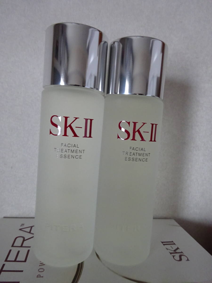 数量限定，お買い得 SK-II フェイシャルトリートメント エッセンス １５０ｍｌ ７５ｍｌｘ２本(化粧水)｜売買されたオークション情報、yahooの商品情報をアーカイブ公開 - オークファン 基礎化粧品