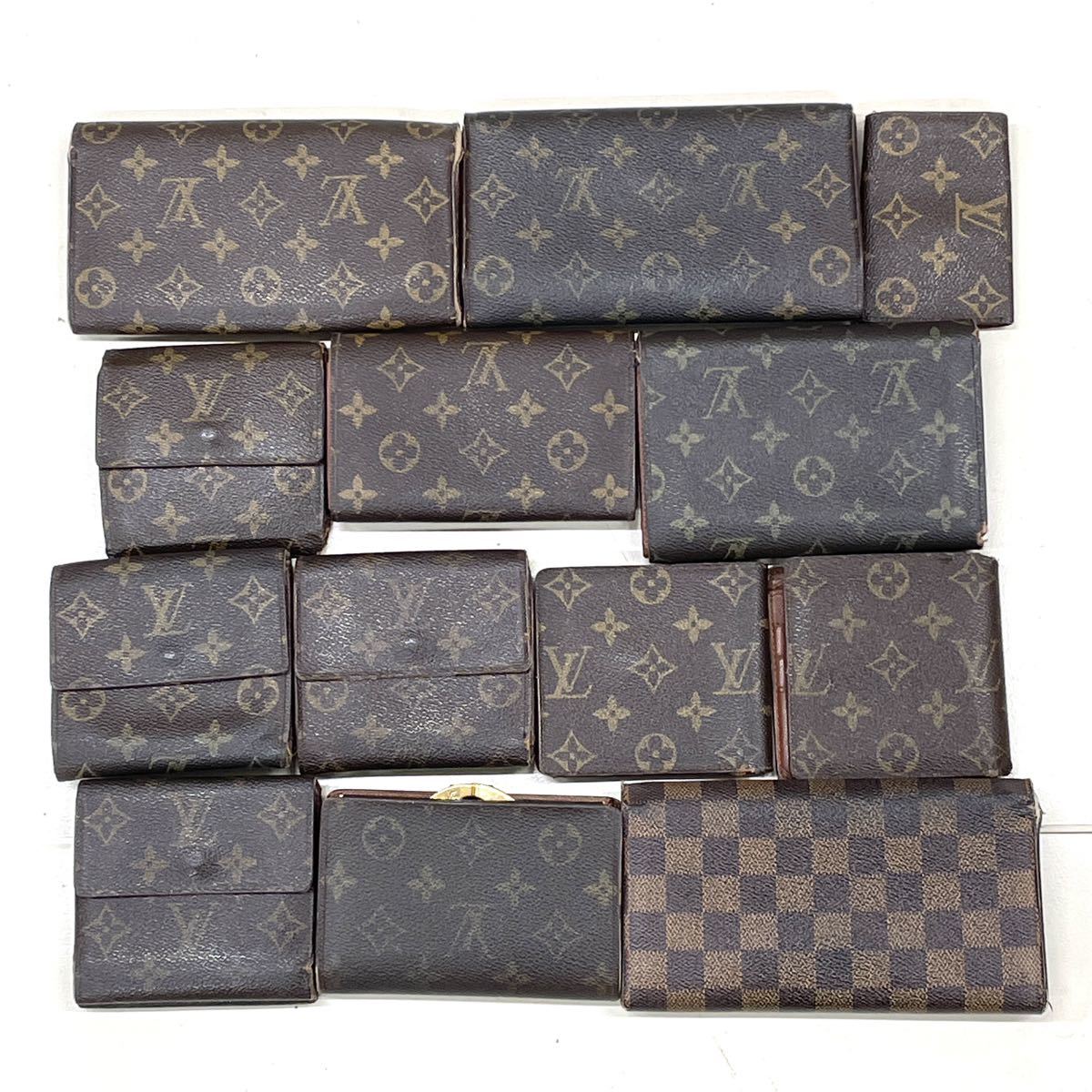VUITTON ルイヴィトン LOUIS まとめ売り モノグラム 財布 1円 長財布 
