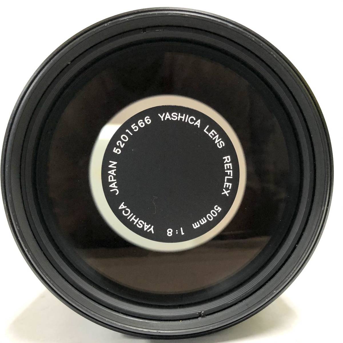 ヤシカ YASHICA ミラーレンズ REFLEX 500mm F8 程度良