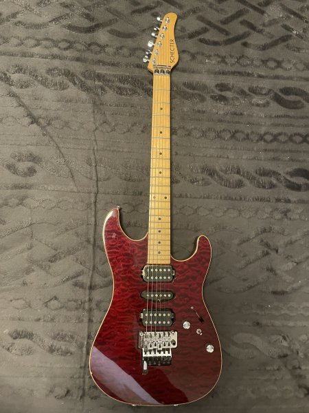 1円スタート Schecter / SD-II-22 STR 良質ストラトキャスター 1P  