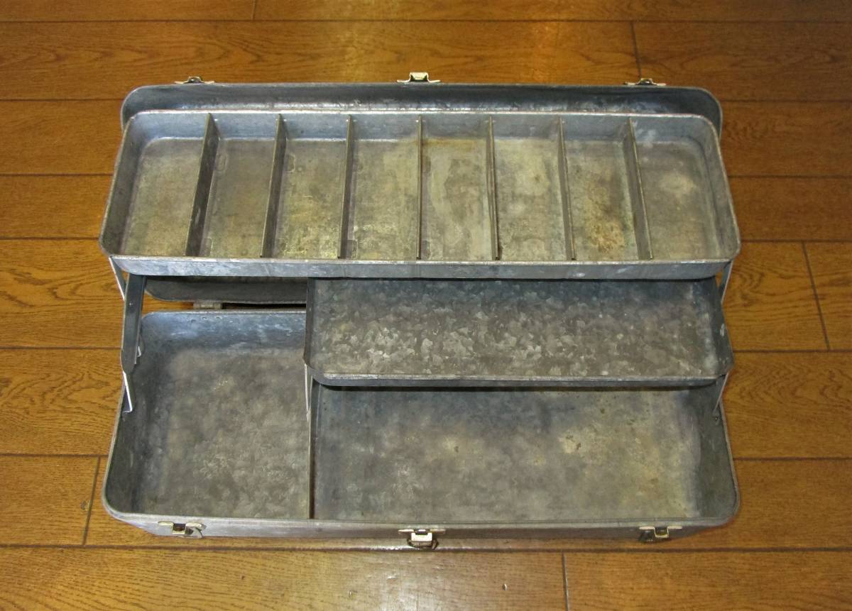 ☆大型 Vintage American Tackle Box ! My Buddy ← 48.5
