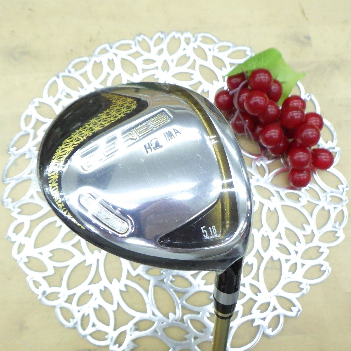 2星 ホンマ ベレス 5w 18度 フェアウェイ アーマック 47 R シャフト 本間 2S HONMA BERES ARMRQ box#1-3