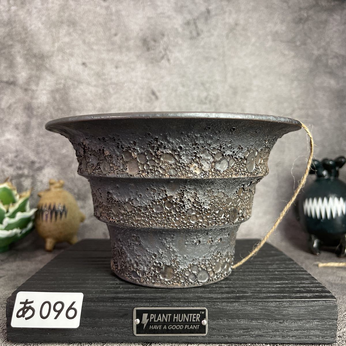 アガベ 植木鉢 陶器鉢 Made 陶器 検（塊根植物 塊根植物 手作植木鉢 